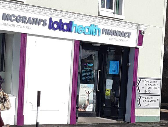 McGrath's totalhealth Pharmacy - Sixmilebridge
